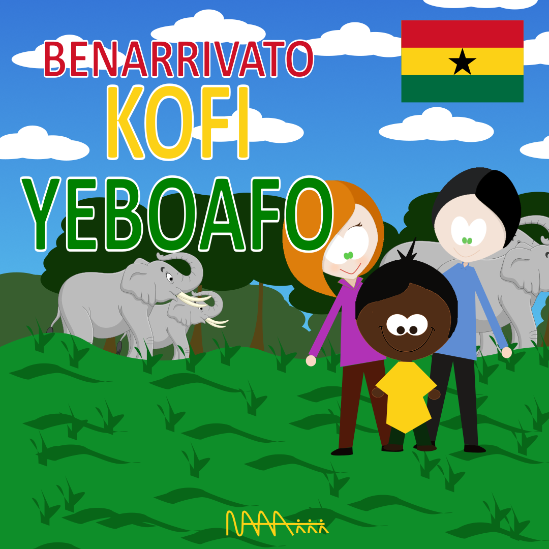 Siamo Arrivati: Benvenuto a Kofi dal Ghana