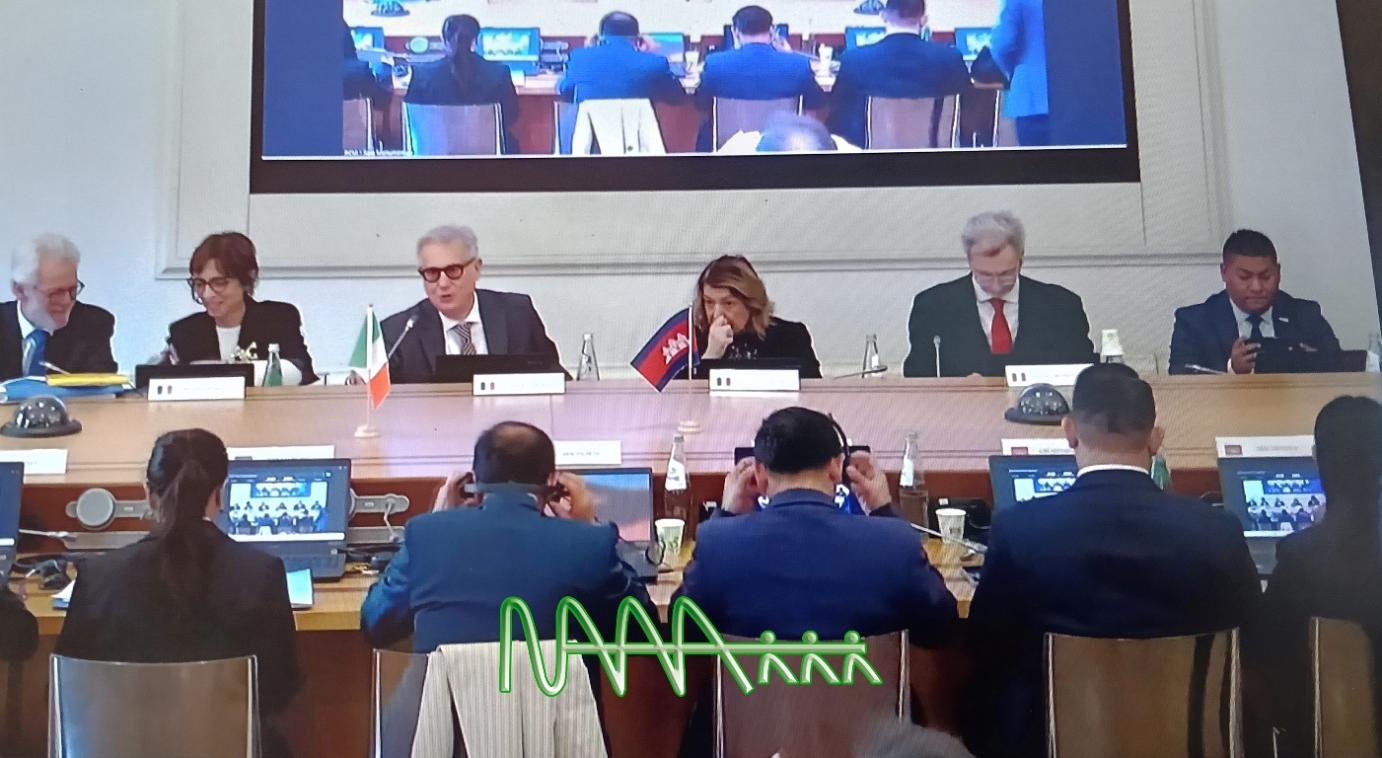 La visita della Delegazione Cambogiana in Italia