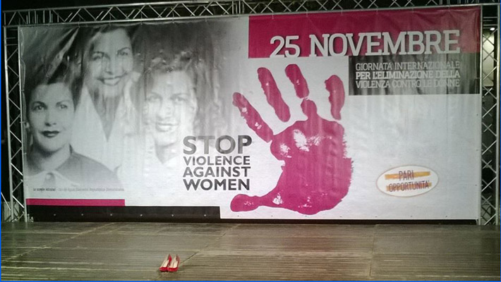 25 novembre: stop alla violenza sulle donne