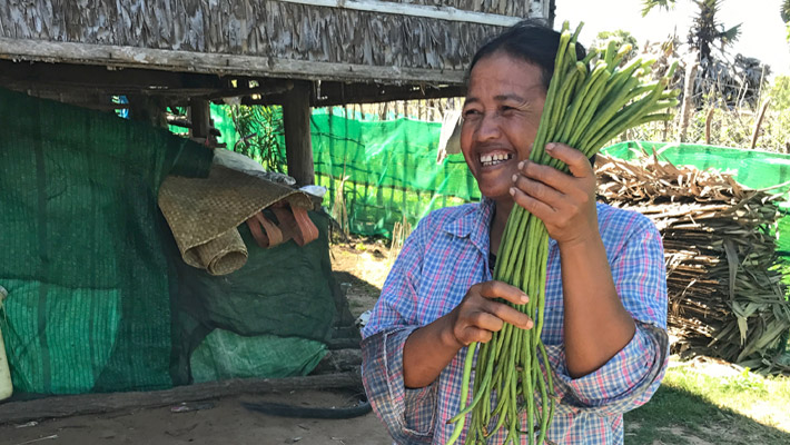 Cambogia, gli orti domestici sono diventati realtà