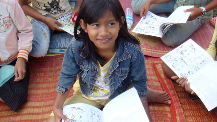 Sostegno scolastico ai bambini di Kompong Thom in Cambogia